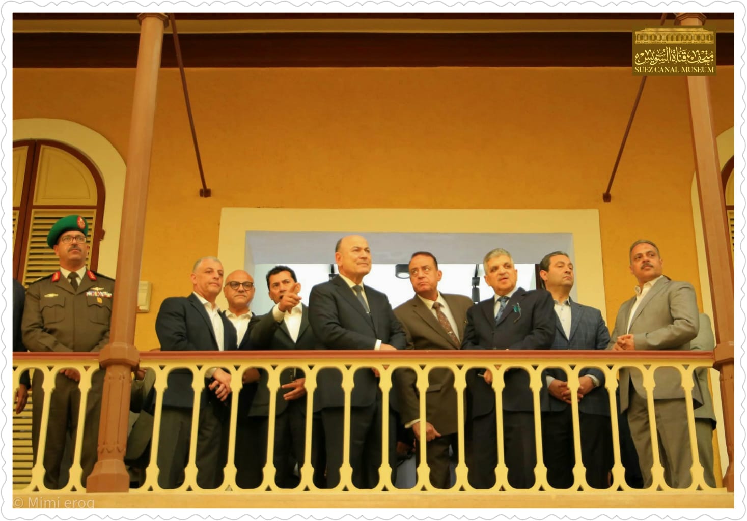 زيارة معالي الفريق أسامة عسكر مستشار رئيس الجمهورية للشئون العسكرية لمتحف قناة السويس