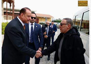 زيارة معالي المستشار بولس فهمي رئيس المحكمة الدستورية العليا لمتحف قناة السويس